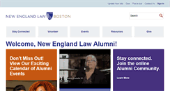 Desktop Screenshot of alumni.nesl.edu